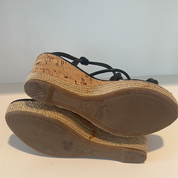 Prada Wedges 🖤 - Picture 4 of 8